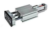 slide unit pneumatische cilinder met externe geleiding